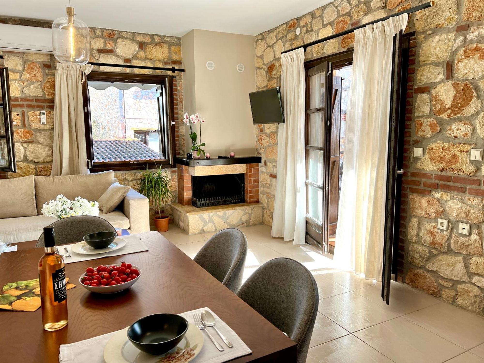 Boutique Stone House Guest House Psakoudia Ngoại thất bức ảnh
