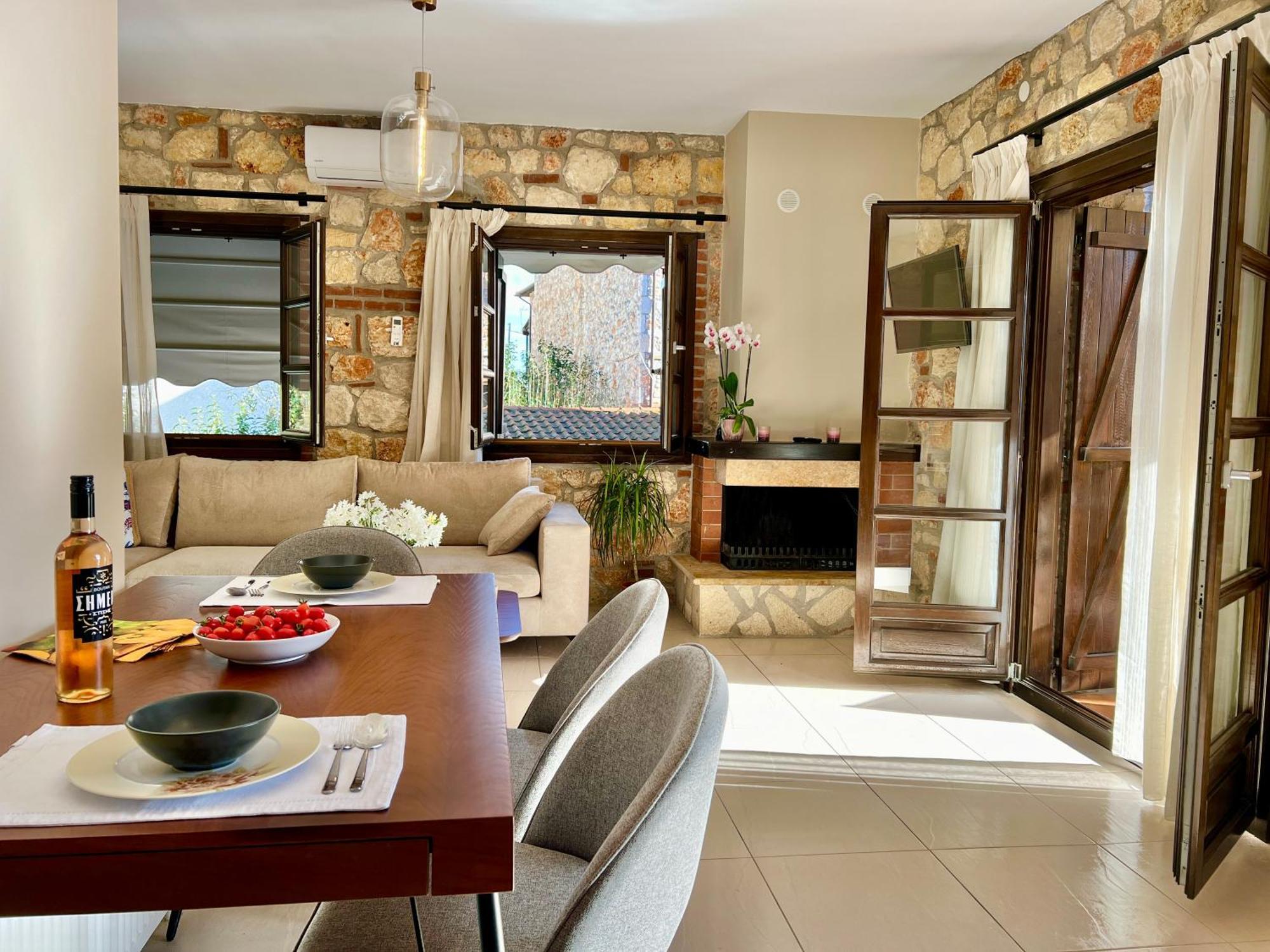 Boutique Stone House Guest House Psakoudia Ngoại thất bức ảnh