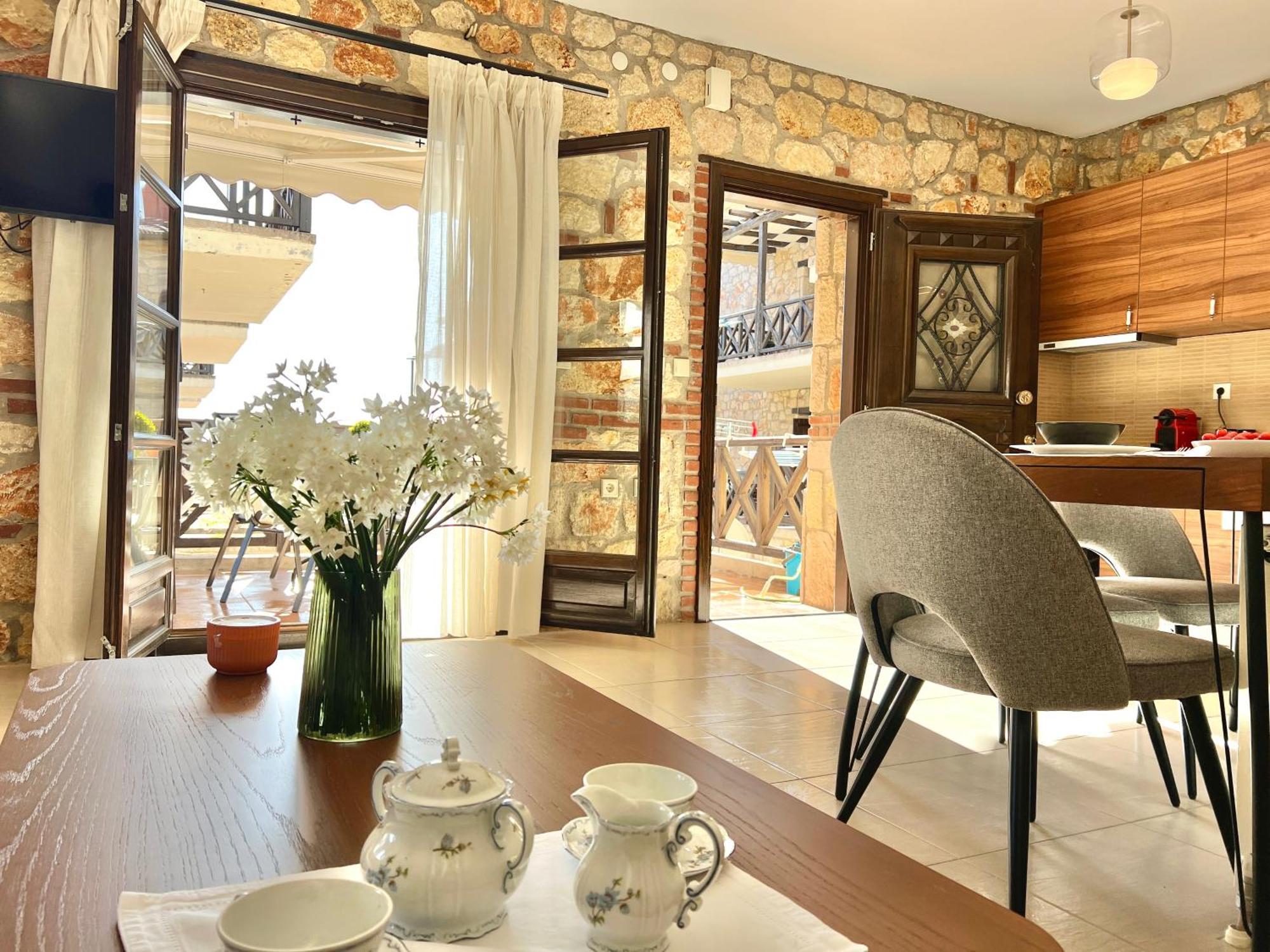 Boutique Stone House Guest House Psakoudia Ngoại thất bức ảnh