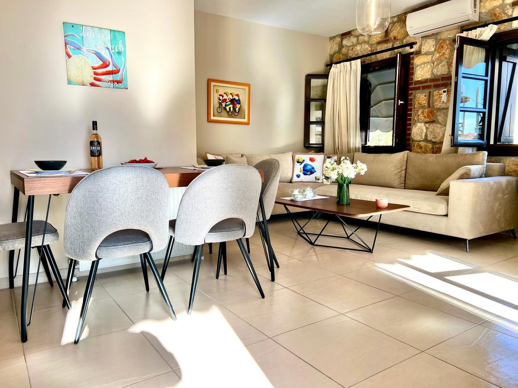 Boutique Stone House Guest House Psakoudia Ngoại thất bức ảnh